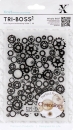 Xcut TRI-BOSS Embossingfolder A6 - Chronology Cogs 